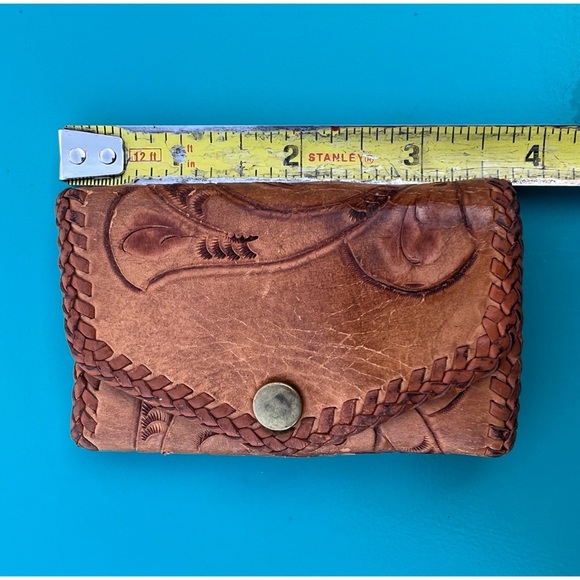 vintage Clifton’s hand tooled key wallet - Picture 14 of 15